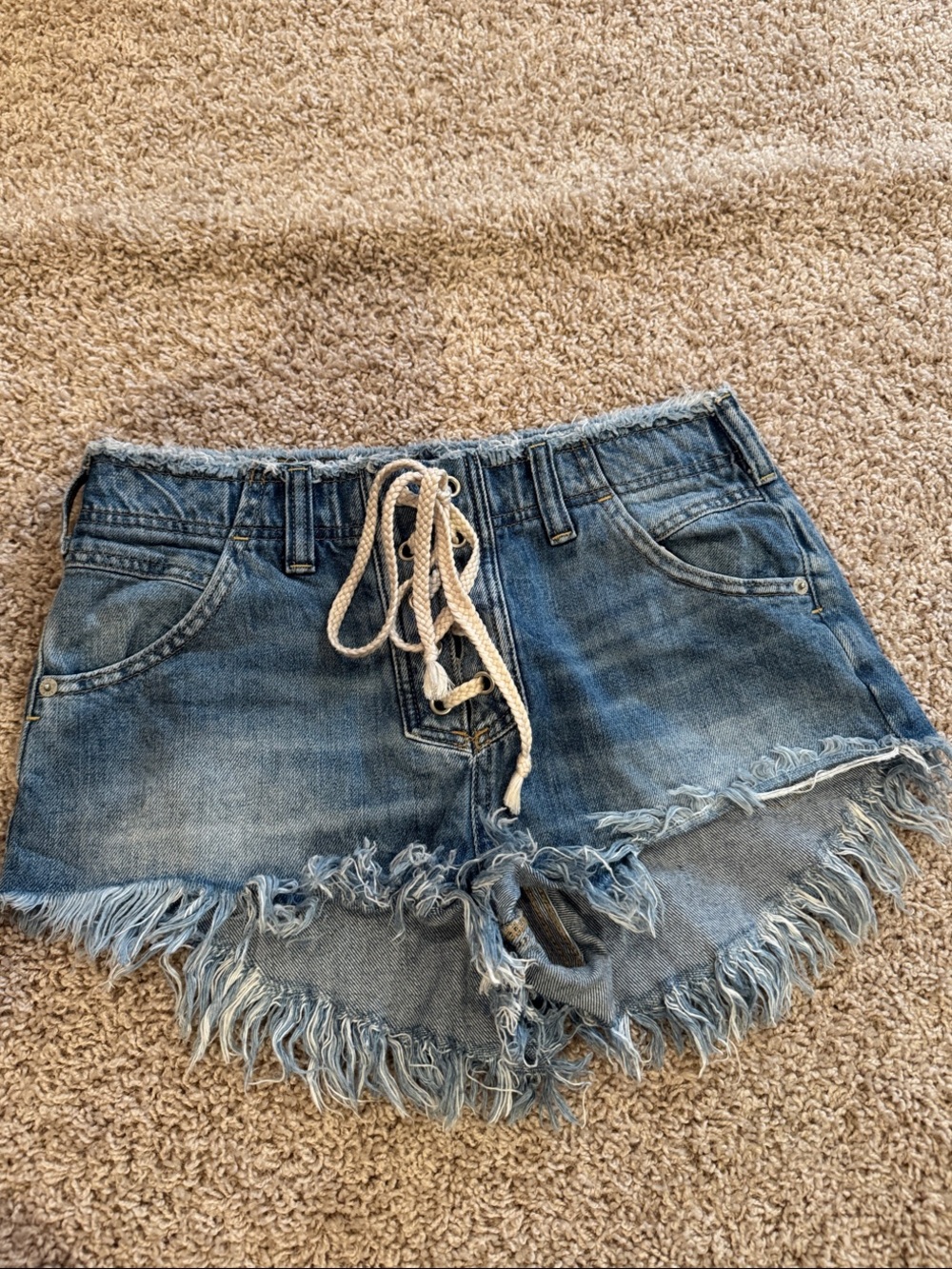 We the Free Lace-up Shorts